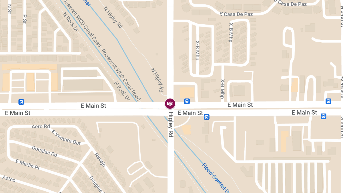 Injury Accident at E Main St & S Higley Rd