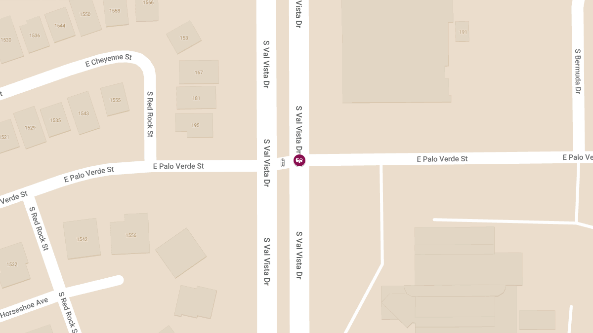Injury Accident at E Palo Verde St and S Val Vista Dr