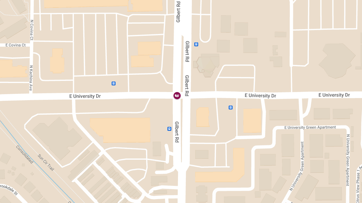 Injury Accident at E University Dr & N Gilbert Rd
