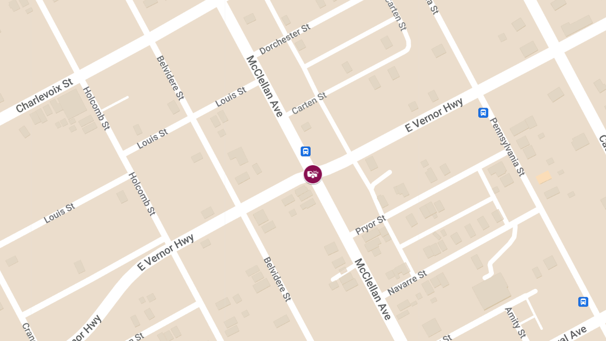 Injury Accident at E Vernor Hwy & McClellan Ave
