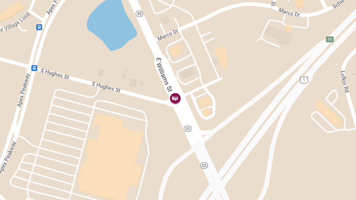 Injury Accident at E Williams St & S Hughes St
