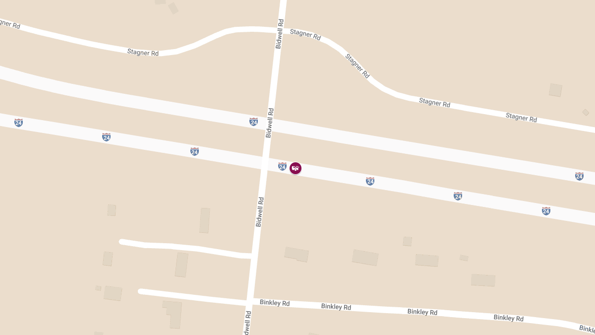 Injury Accident at Exit 35 on I-24 W