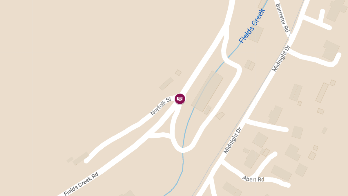 Injury Accident at Fields Creek Rd & Norfolk St