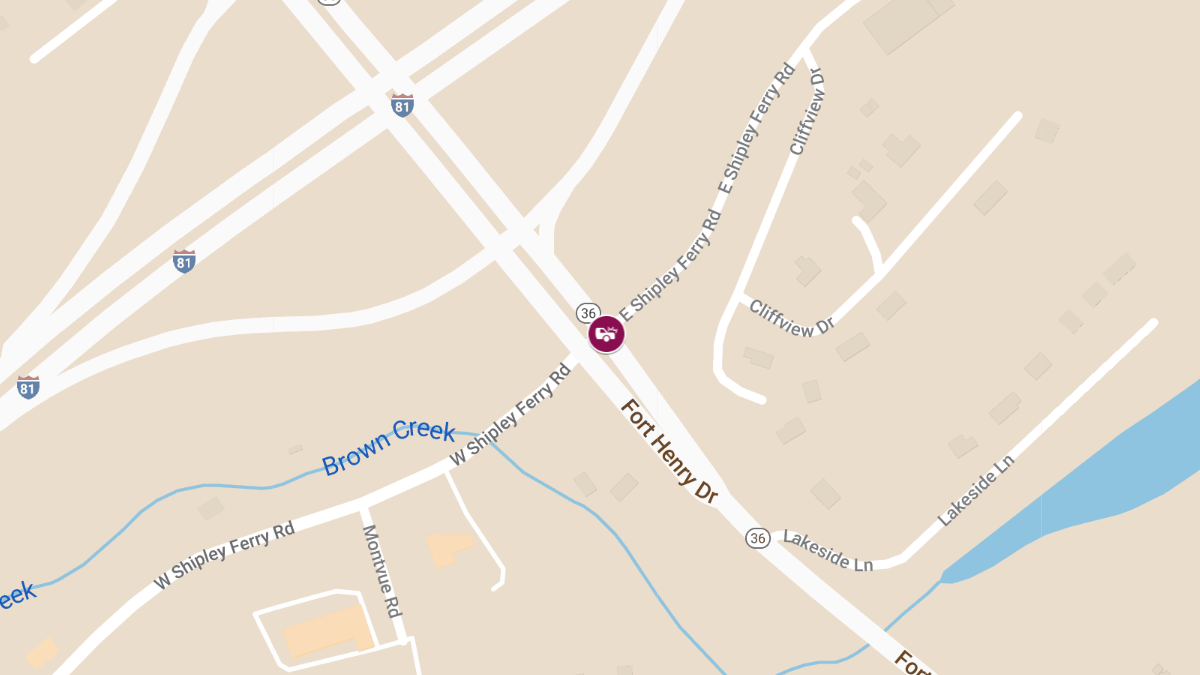 Injury Accident at Fort Henry Dr & Shipley Ferry Rd E