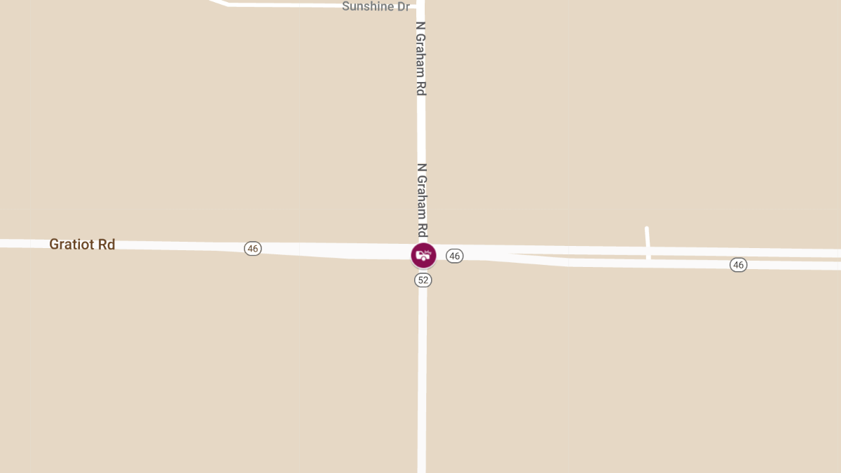 Injury Accident at Gratiot Rd & Graham Rd