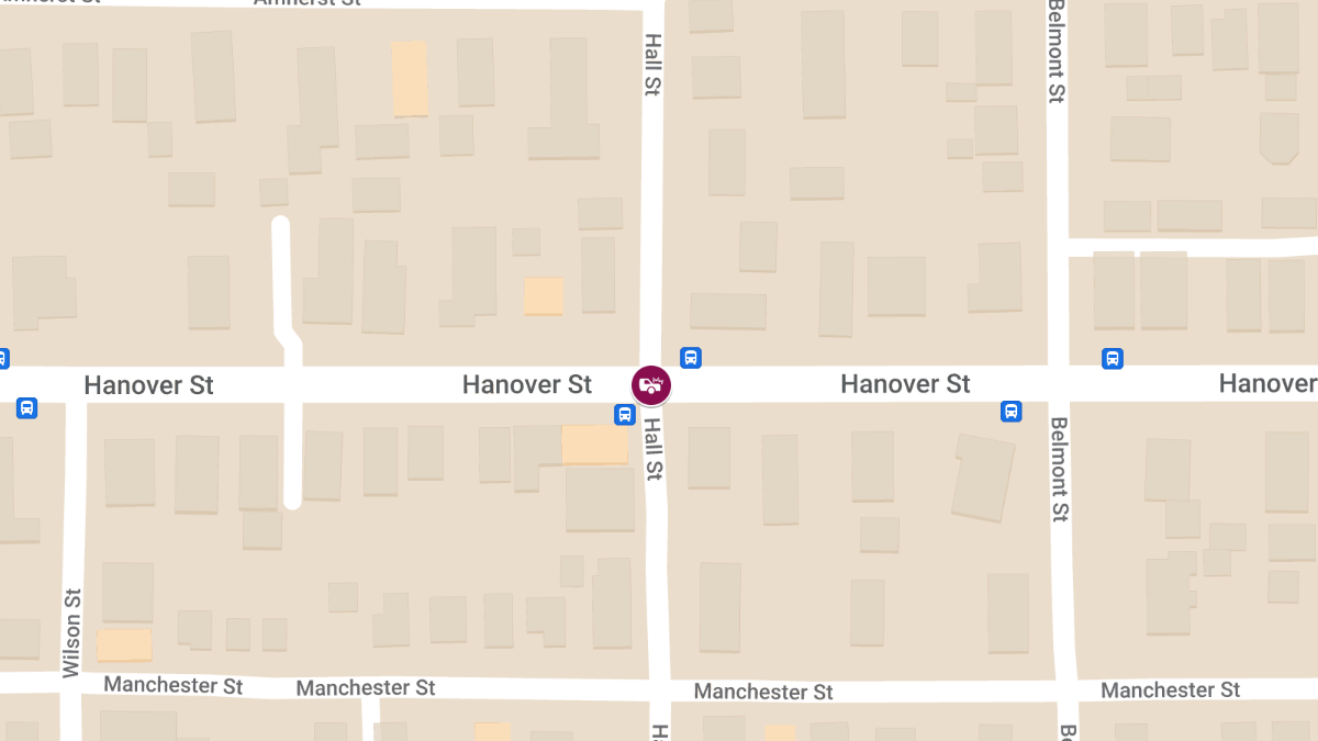 Injury Accident at Hanover St & Hall St
