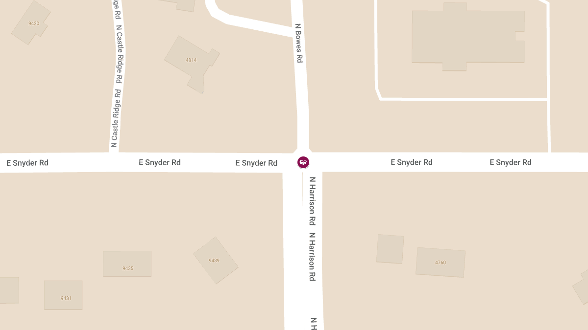 Injury Accident at Harrison Rd & Snyder Rd