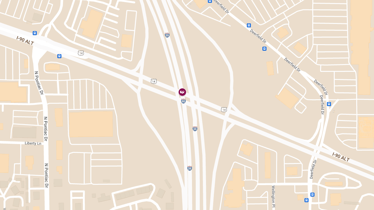 Injury Accident at Humes Rd and I-90