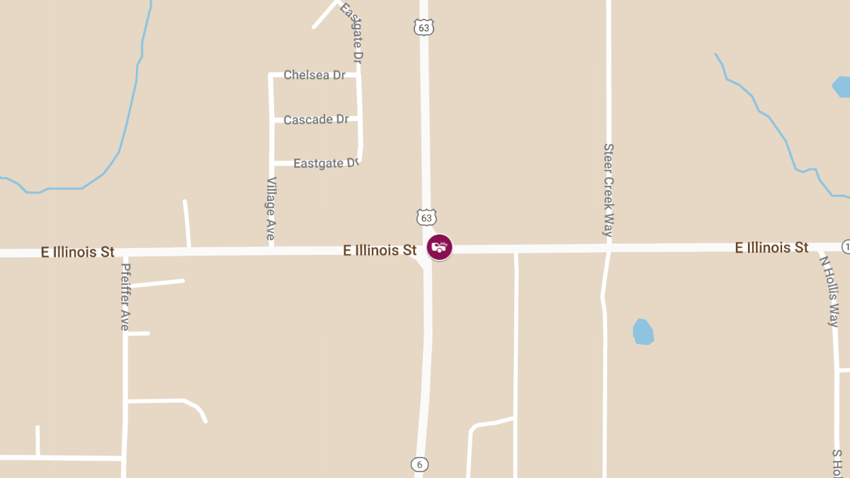 Injury Accident at Hwy 63 and Illinois St