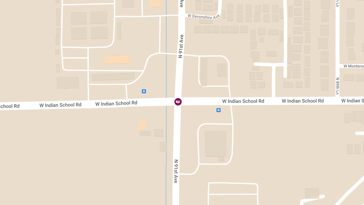 Injury Accident at Indian School Rd and 91st Ave