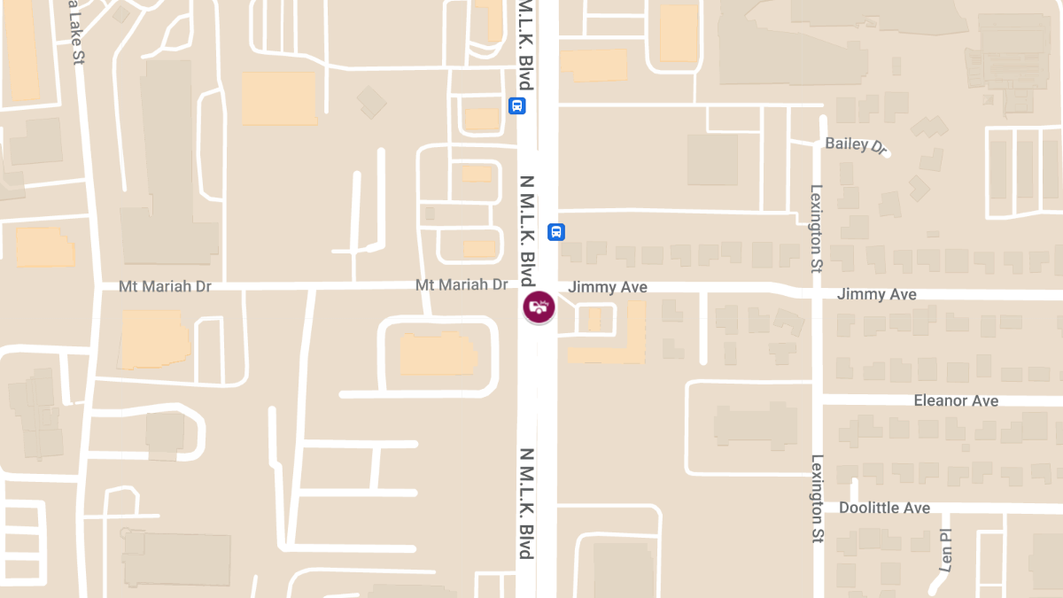Injury Accident at Jimmy Ave & N Martin L King Blvd