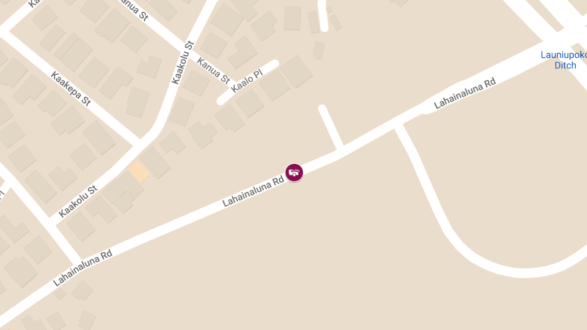 Injury Accident at Lahainaluna Rd & Lahaina Bypass