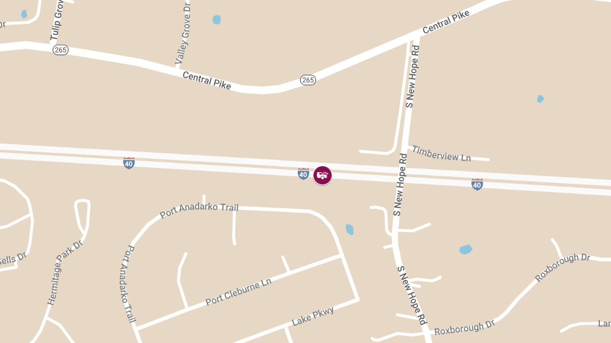 Injury Accident at MM 211 on I-40 E