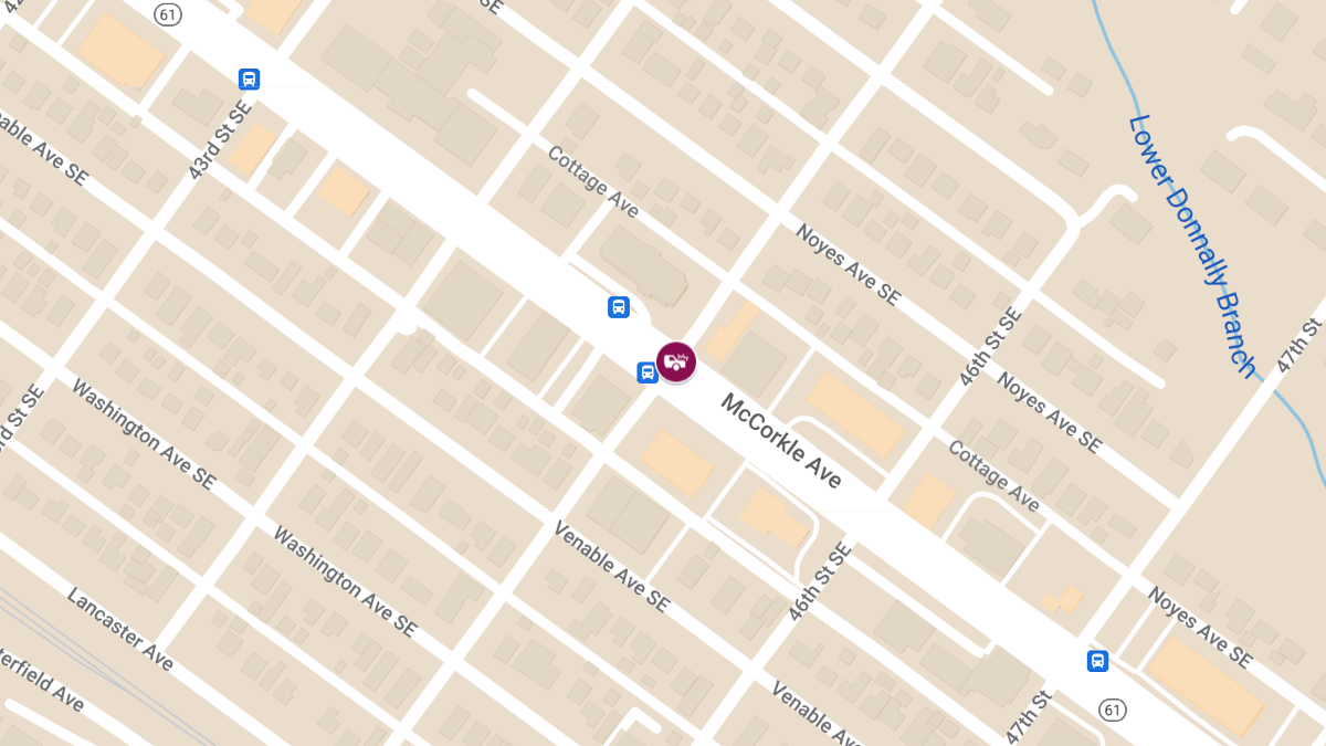 Injury Accident at MacCorkle Ave SE & 45th St SE