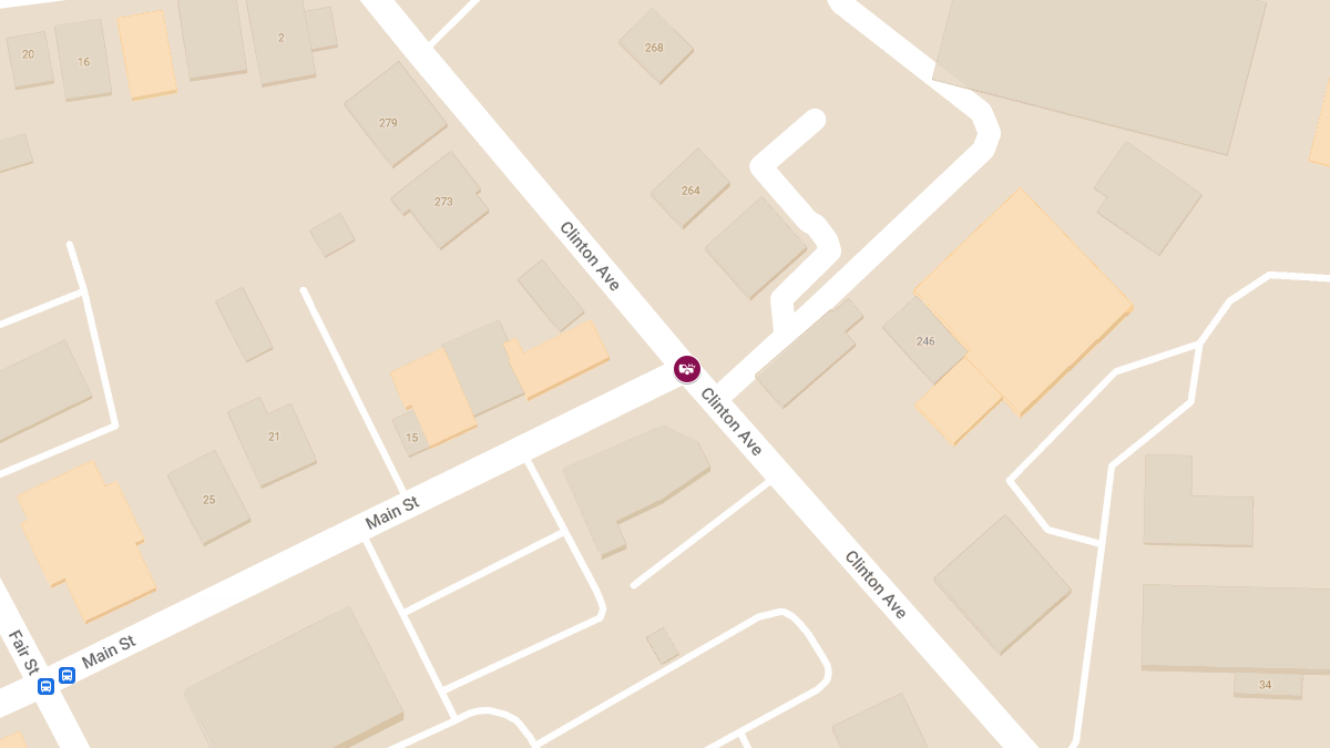 Injury Accident at Main St & Clinton Ave