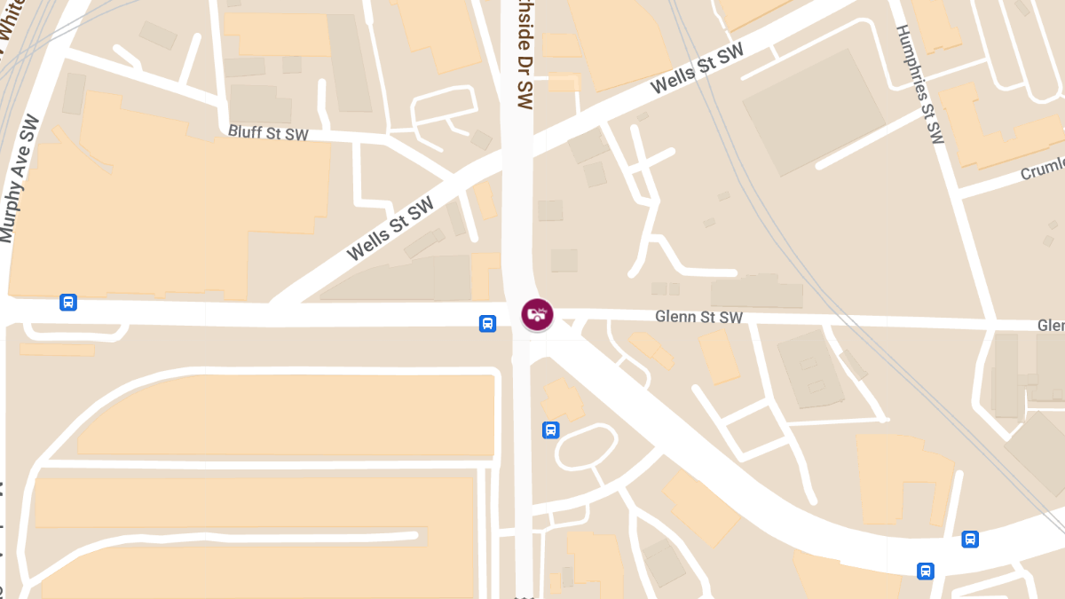 Injury Accident at Metropolitan Pkwy SW & Ralph David Abernathy Blvd SW