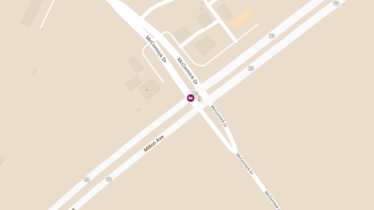 Injury Accident at Milton Ave and McCormick St