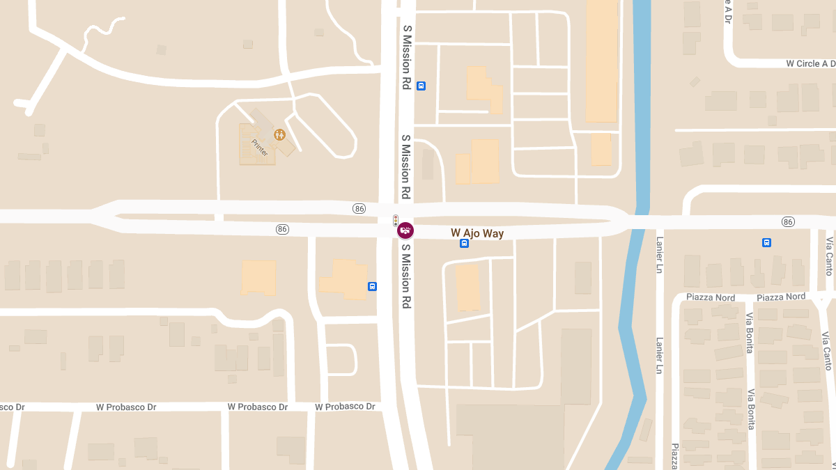 Injury Accident at Mission Rd & Ajo Way