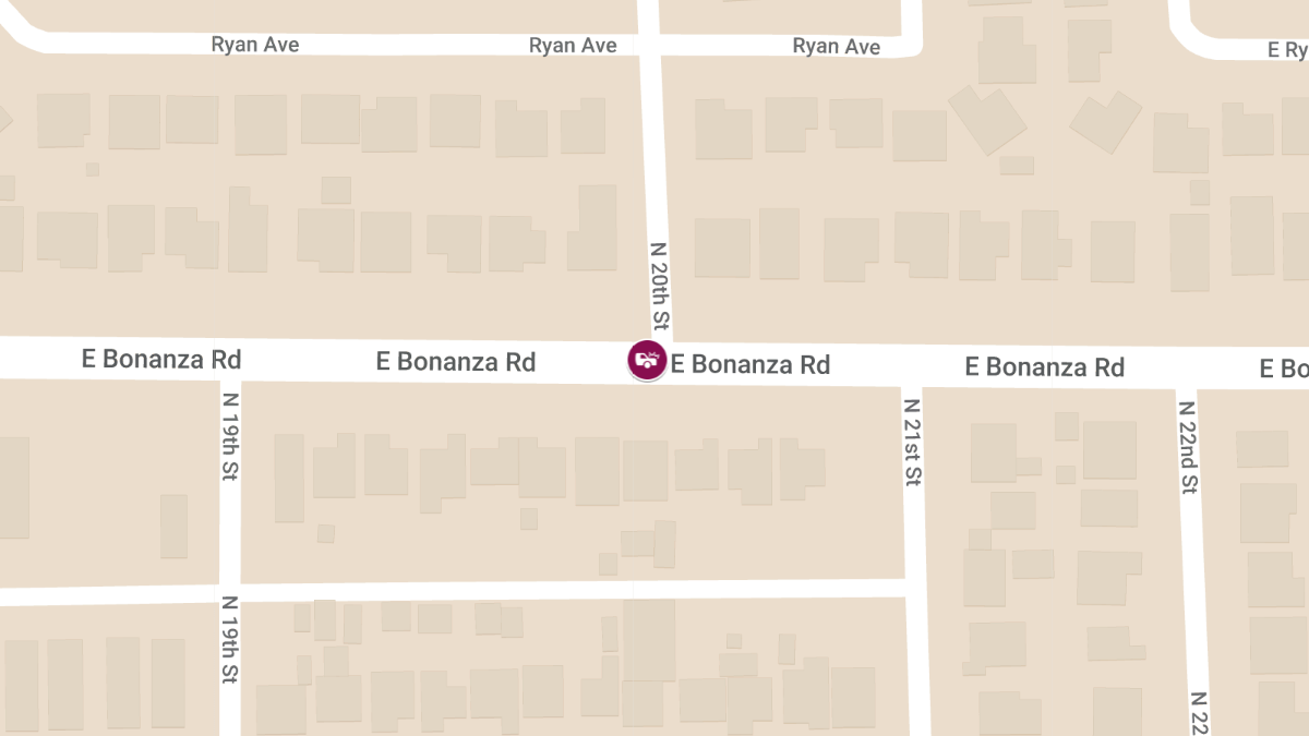 Injury Accident at N 20th St & E Bonanza Rd