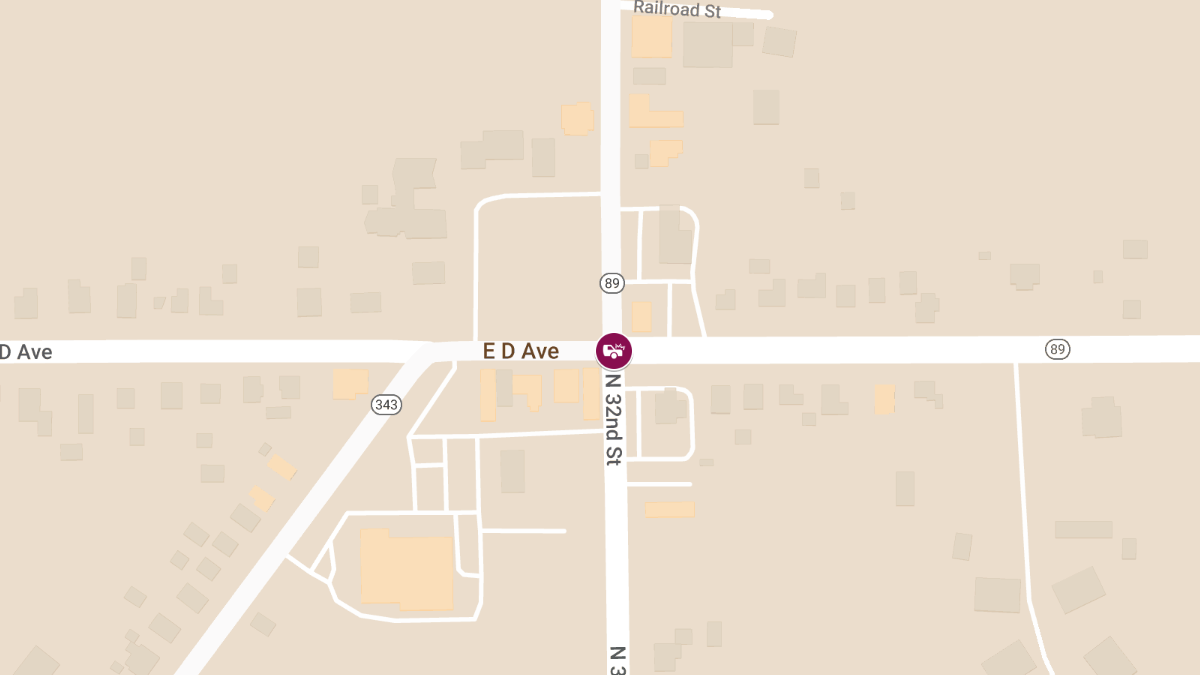 Injury Accident at N 32nd St & E D Ave