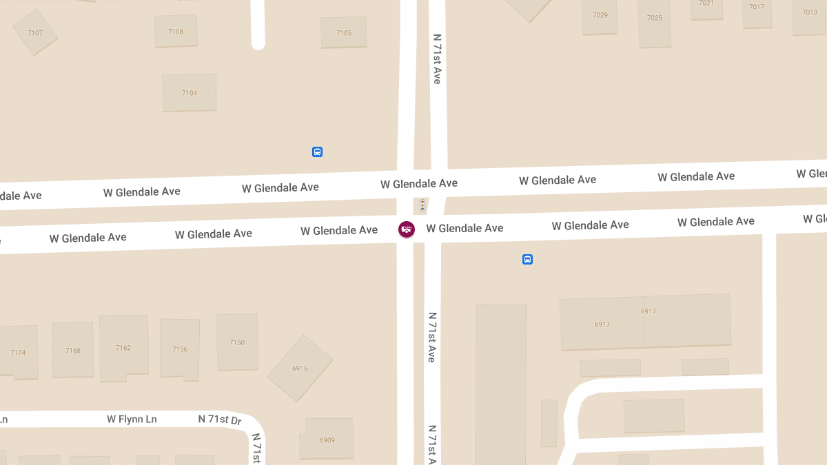Injury Accident at N 71st Ave and Grand Ave