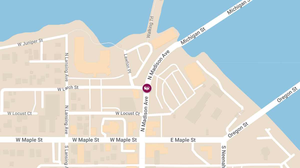 Injury Accident at N Madison Ave and W Larch St Near Steel Bridge