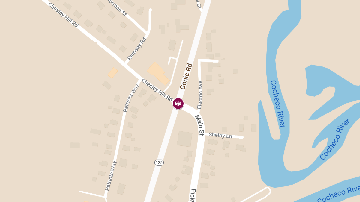 njury Accident at NH-125 & Chesley Hill Rd