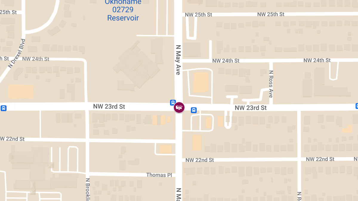 Injury Accident at NW 23rd St & N May Ave