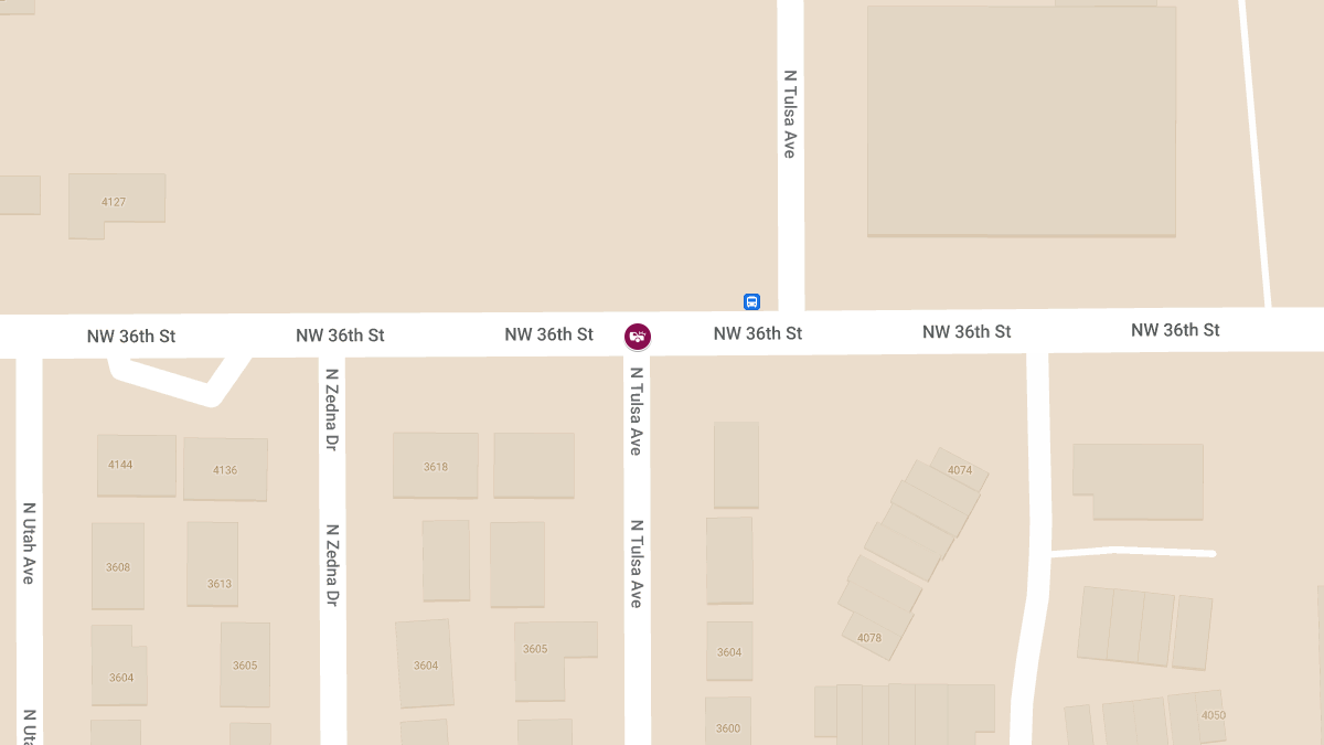Injury Accident at NW 36th St and Tulsa Ave