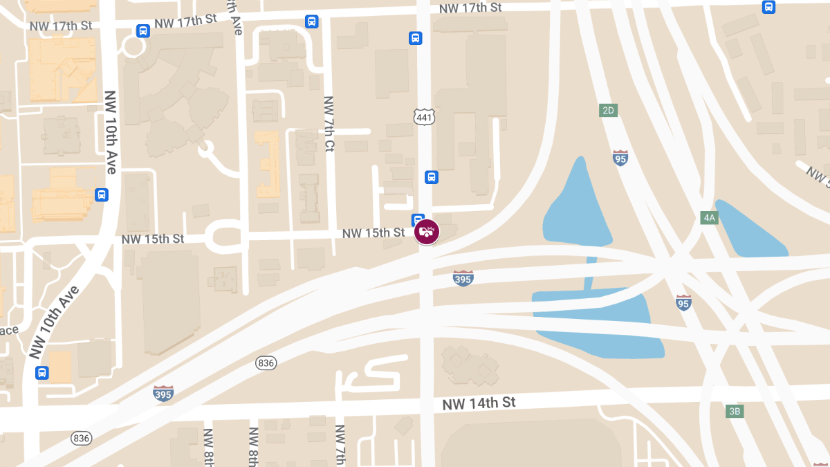 Injury Accident at NW 7th Ave & NW 15th St
