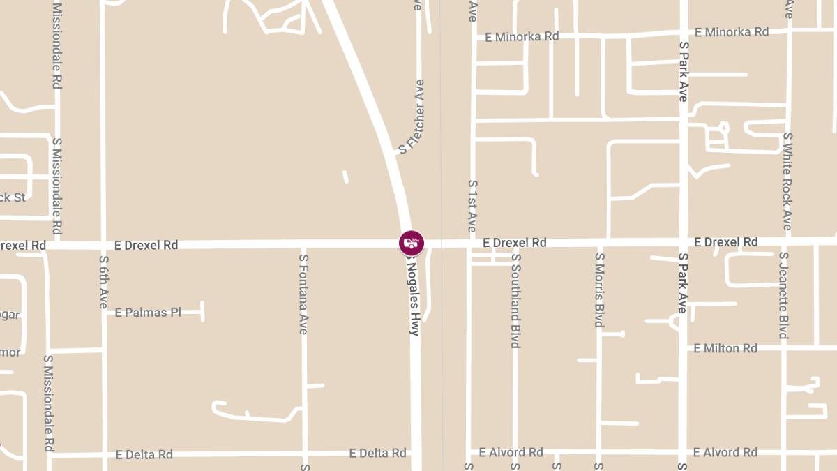 Injury Accident at Nogales Hwy & Drexel Rd