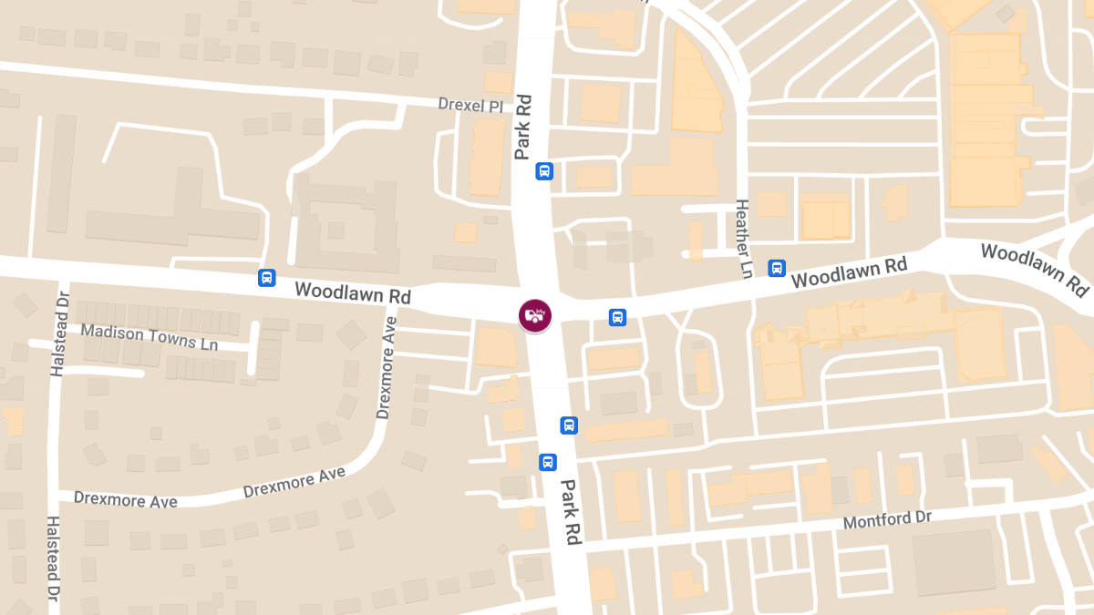 Injury Accident at Park Rd & E Woodlawn Rd