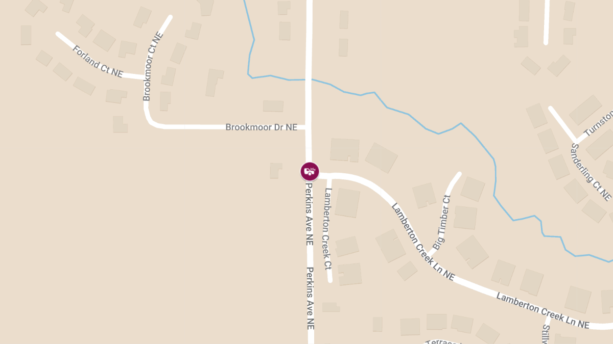 Injury Accident at Perkins Ave NE & Lamberton Crk Ln