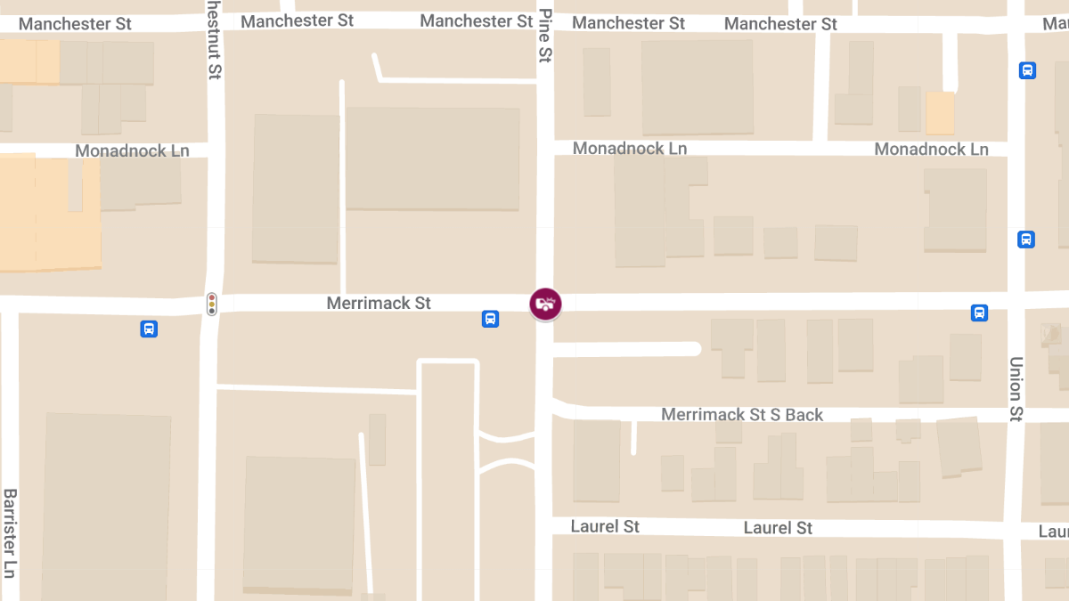 Injury Accident at Pine St & Merrimack St