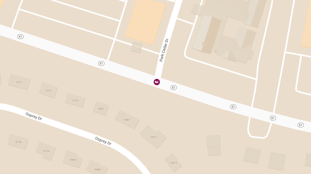 Injury Accident at Pineville-Matthews Rd & Park Cedar Dr