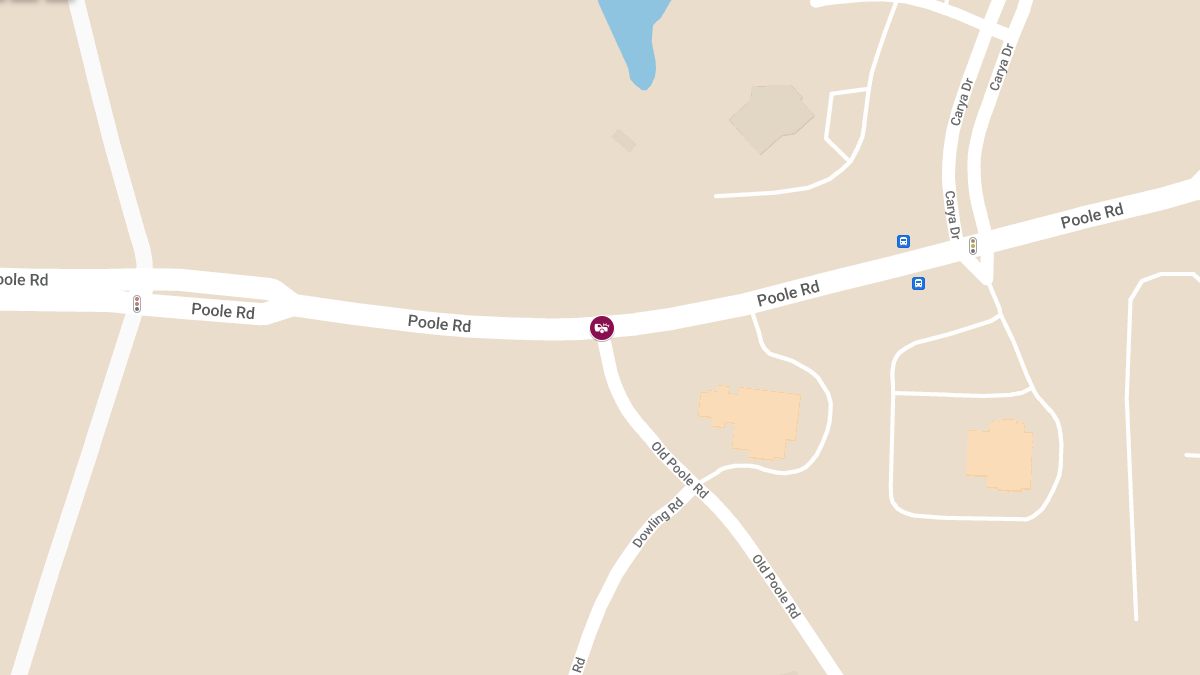 Injury Accident at Poole Rd & Old Poole Rd