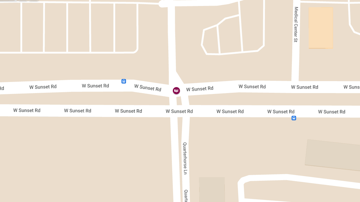 Injury Accident at Quarterhorse Ln & W Sunset Rd