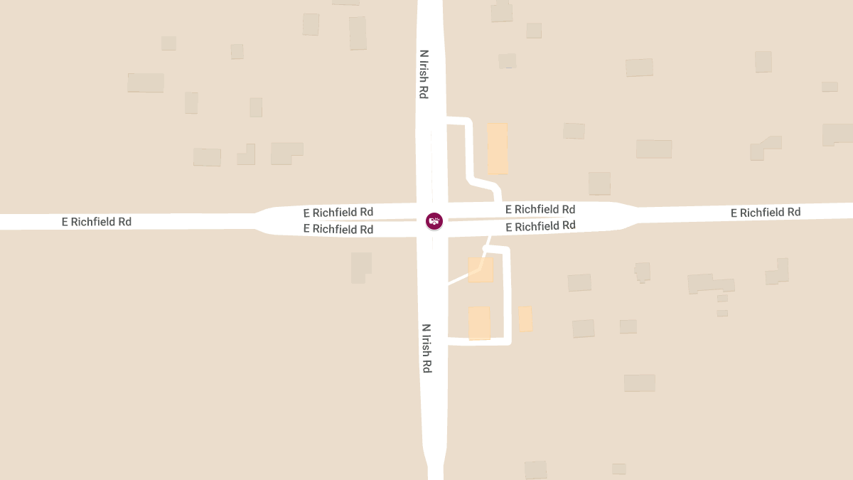 Injury Accident at Richfield Rd & N Irish Rd