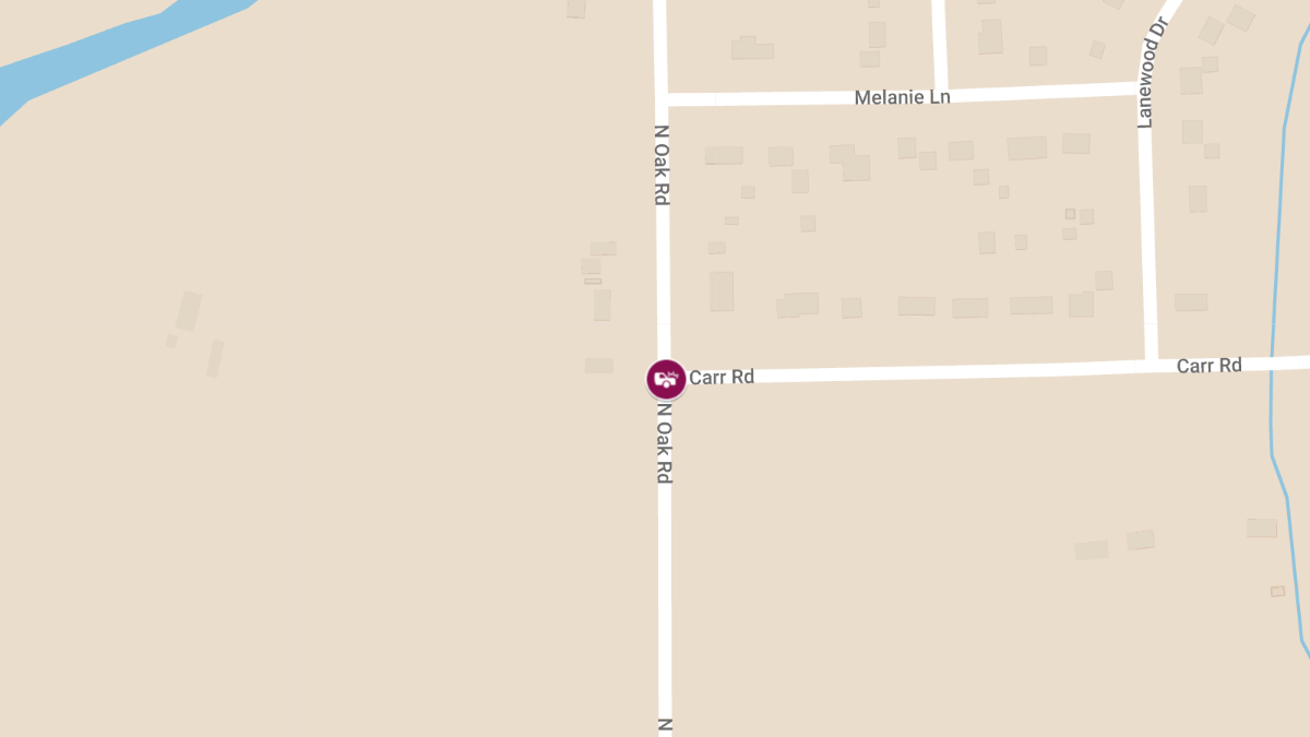 Injury Accident at Richfield Rd & N Oak Rd