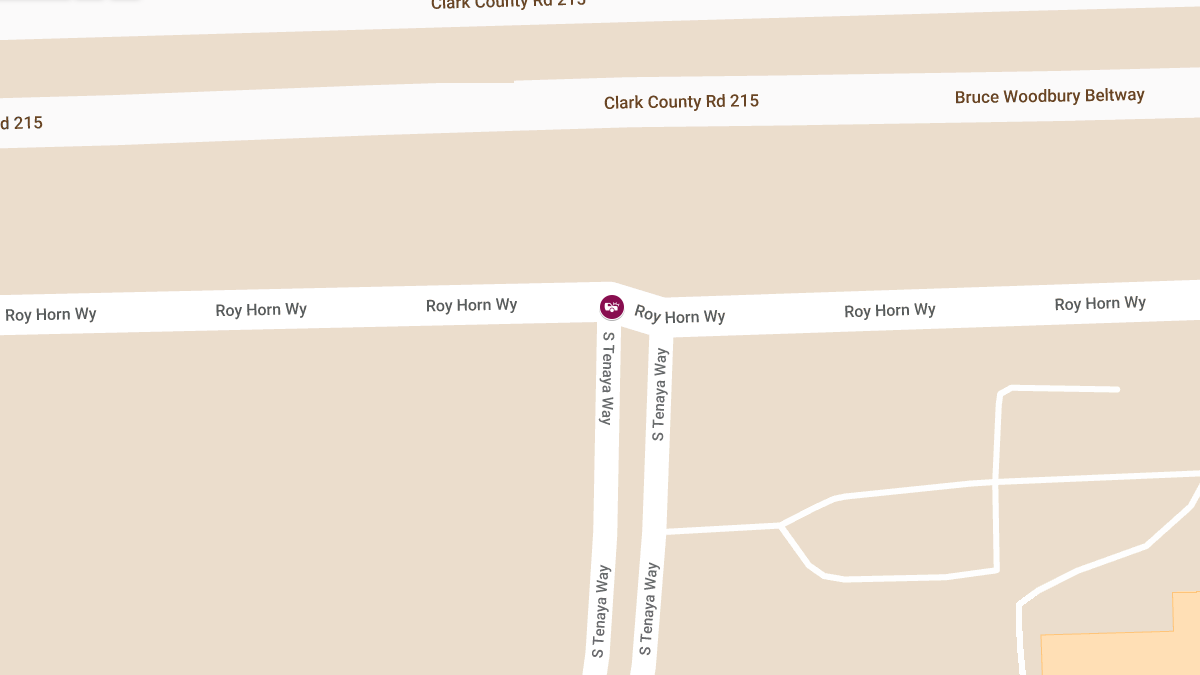 Injury Accident at Roy Horn Way & S Tenaya Way