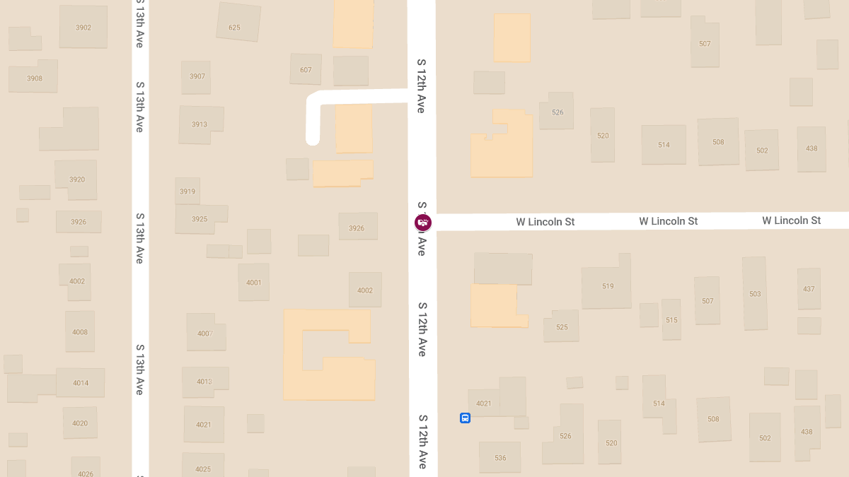 Injury Accident at S 12th Ave & W Lincoln St