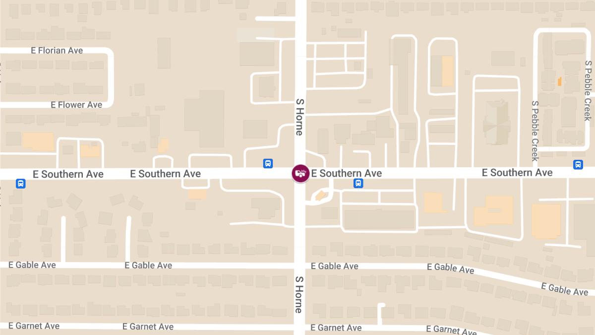 Injury Accident at S Horne & E Southern Ave