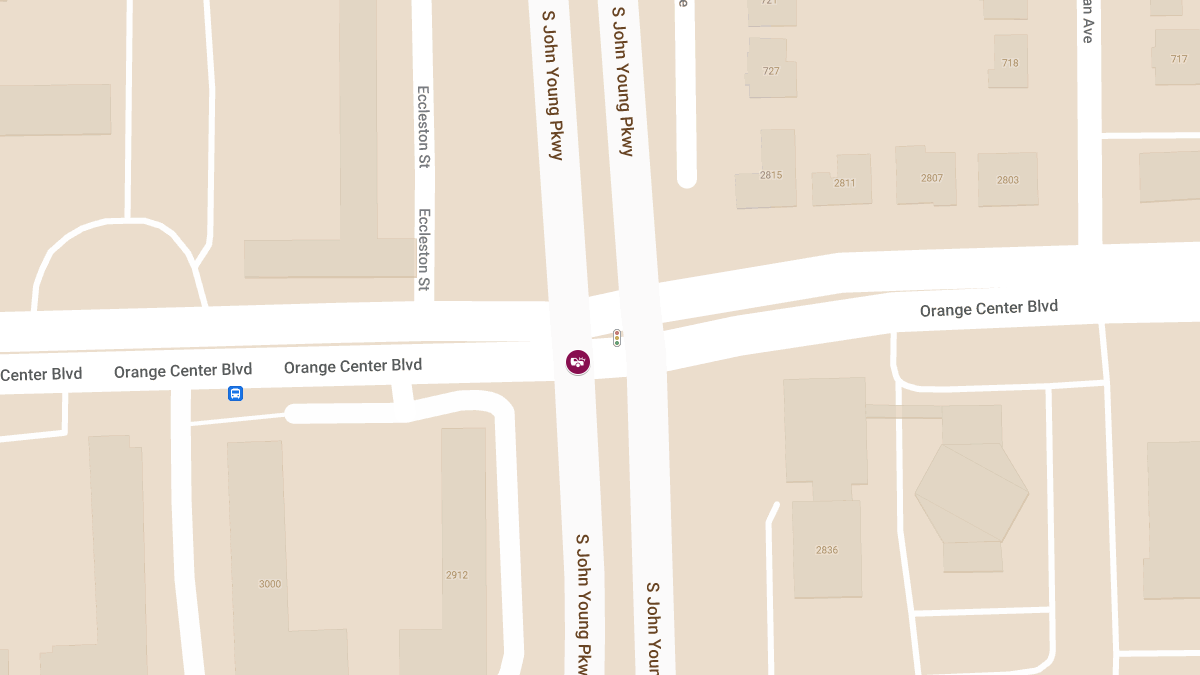 Injury Accident at S John Young Pkwy & Orange Center Blvd