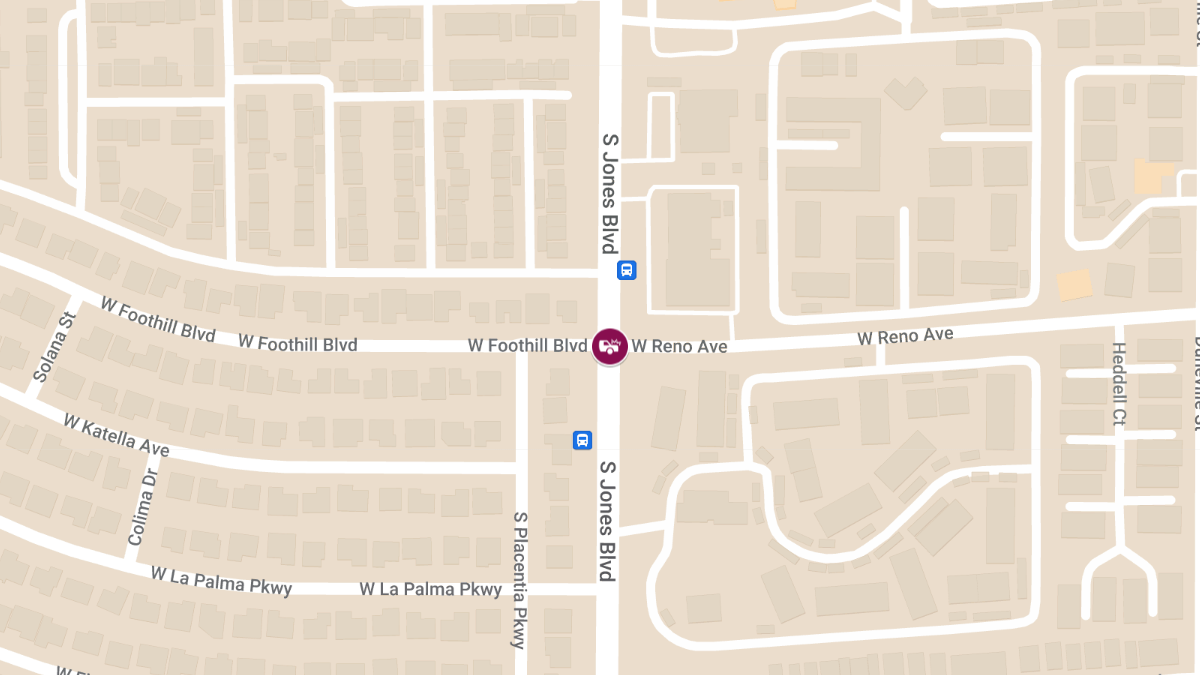 Injury Accident at S Jones Blvd & W Reno Ave