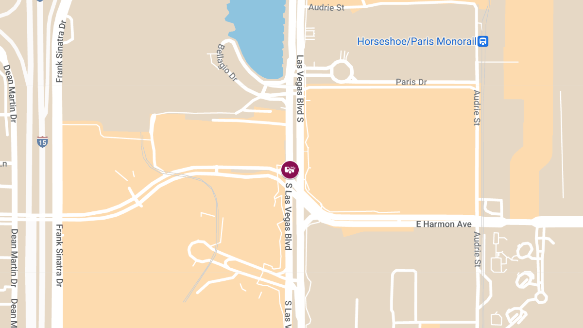 Injury Accident at S Las Vegas Blvd & E Harmon Ave