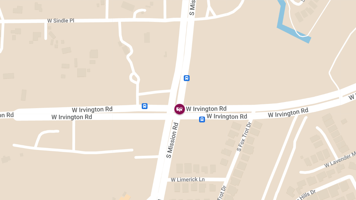 Injury Accident at S Mission Rd & W Irvington Rd