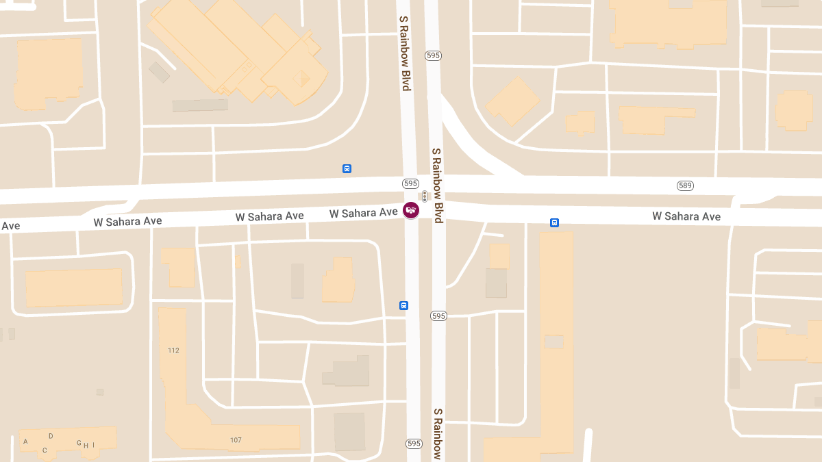 Injury Accident at S Rainbow Blvd and W Sahara Ave