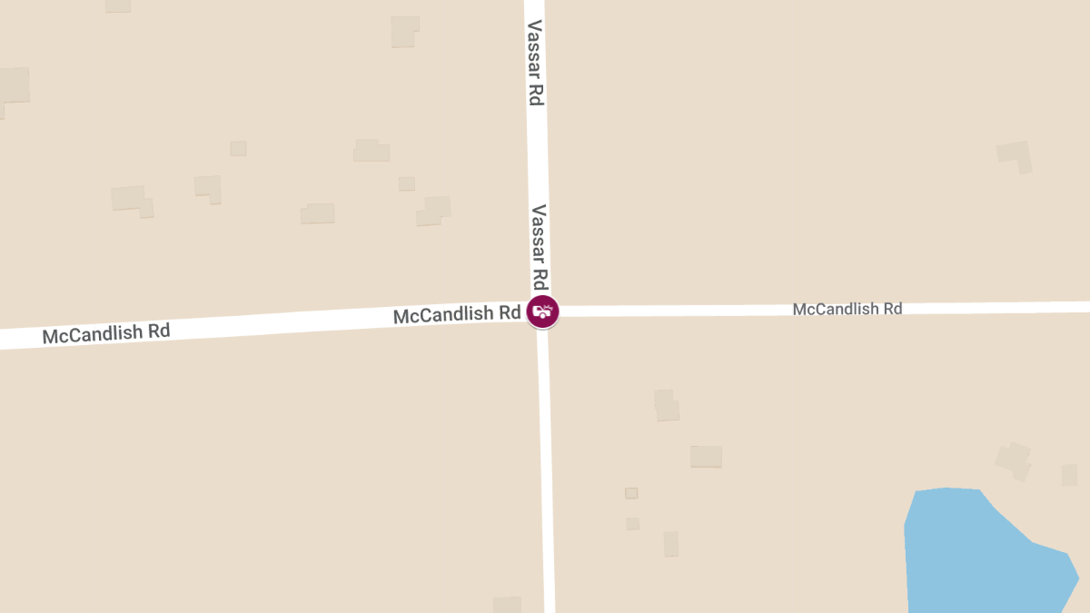 Injury Accident at S Vassar Rd & McCandlish Rd