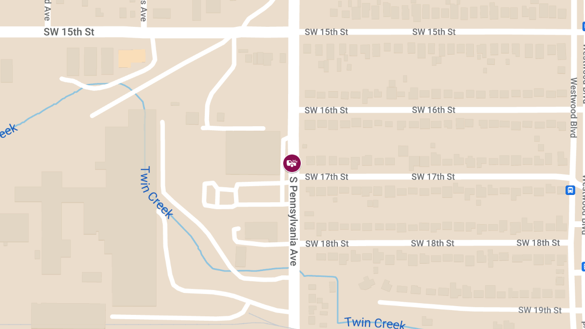 Injury Accident at SW 17th St & Central Ave