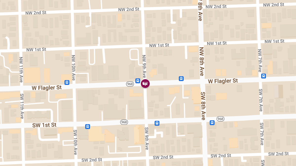 Injury Accident at SW 9th Ave & W Flagler St